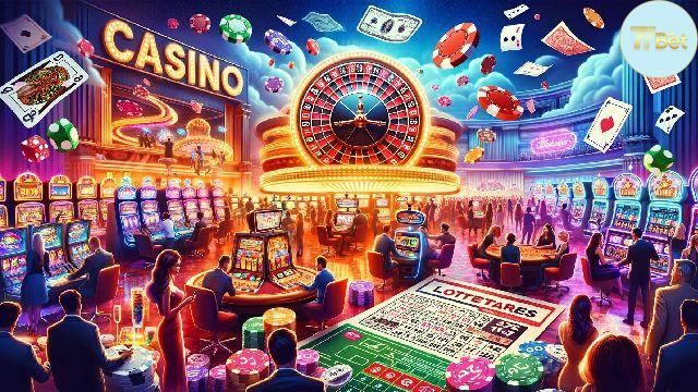 Các Trò Chơi Cá Cược Đa Dạng Tại 77bet